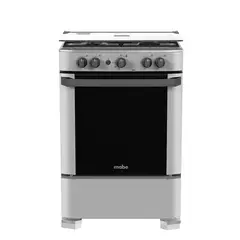 MABE - Cocina de piso a Gas 60 cm Silver CMP6010FG1