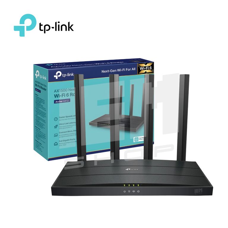 Archer AX12 Router Dual Band Wi-Fi 6 AX1500