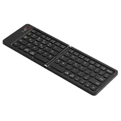 SEISA - Teclado Bluetooth Plegable pasa Smartphone Tablet PC Laptop TV TV Box 67 Teclas