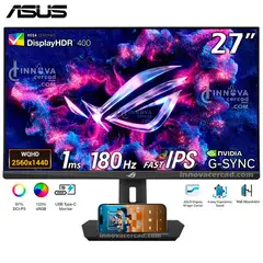 ASUS - Monitor ROG Strix XG27ACS 27 FAST IPS WQHD 180Hz 1ms G-Sync