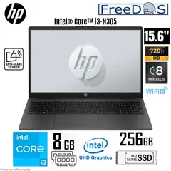 HP - Laptop 250 G10 Intel Core i3-N305 8GB RAM 256GB SSD 15.6" HD Gris Free Dos - B83U6AT
