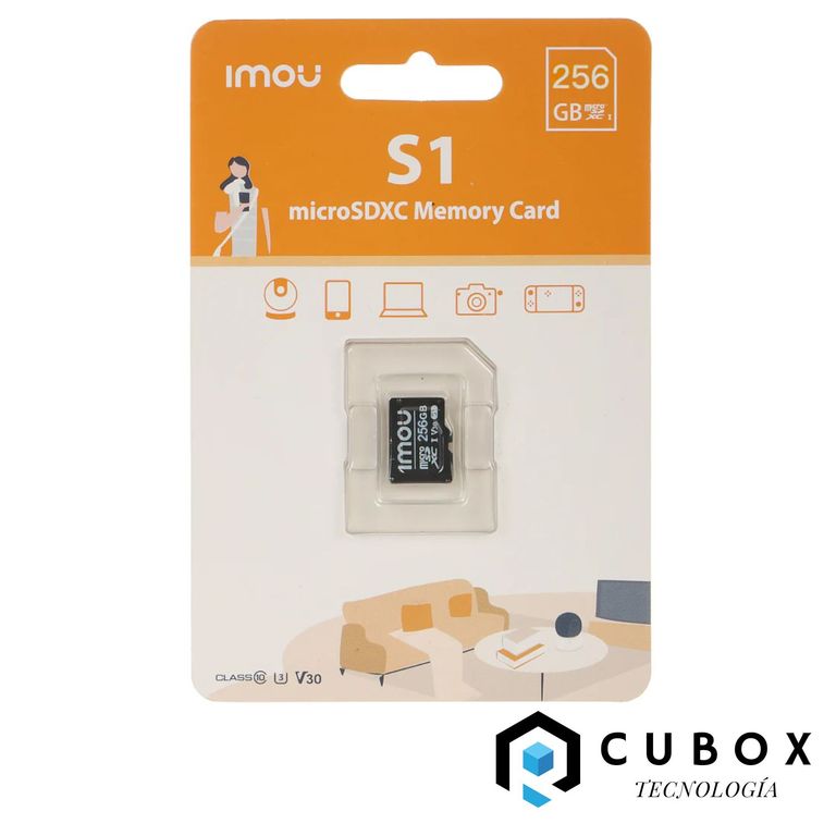 Tarjeta MicroSD S1 256 GB Exclusiva para Videovigilancia