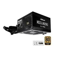 ASROCK - Fuente de Poder Challenger 750W 80 Plus Gold ATX CL-750G