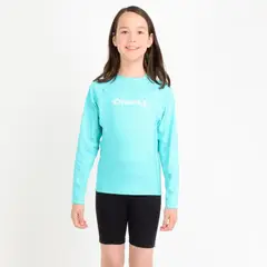 O'NEILL - LYCRA PLAYA NIÑA ONEILL LS CREW TURQUOISE