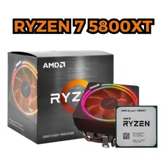 AMD - PROCESADOR RYZEN 7 5800XT AM4 3,8GHZ CON COOLER RGB