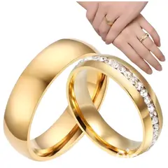 NO LOGO - Anillo Para Pareja Promesa de Amor - Regalo Aniversario ,novios