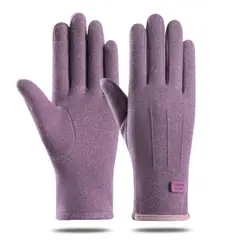 BLWOENS - Guantes Mujer - Violeta
