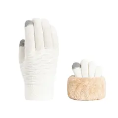 BLWOENS - Guantes Mujer - Blanco