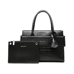 BLWOENS - Cartera de mujer -2 piezas - Negro