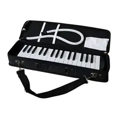 GENERICO - MELÓDICA 32 TECLAS CON ESTUCHE RÍGIDO NEGRO