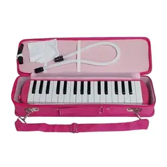 GENERICO - MELODICA 32 TECLAS CON ESTUCHE RIGIDO ROSADO