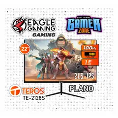 TEROS - Monitor 22" TE-2128S 21.45 Pulg IPS 1920x1080 FullHD HDMI VGA