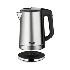 RAFF - HERVIDORA PLATEADO ELÉCTRICO ACERO INOXIDABLE 2.3L 1800 W