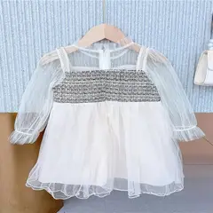 GENERICO - VESTIDO PARA NIÑA ELEGANTE PARA BAUTIZO