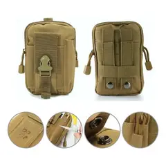 GENERICO - Morral Bolso Militar Táctico Molle Clip De Cinturón
