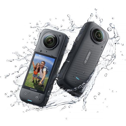 X4 Câmara de ação impermeável 8K 360