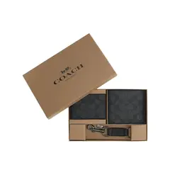 COACH - Cartera Hombre Caqui y Marrón Cw344