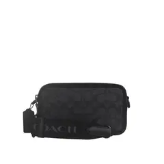 COACH - Cartera Hombre Negro Carbón Cw365