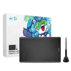 HUION - Inspiroy H580X Tableta Gráficaa con 8 Teclas Personalizables