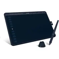 HUION - Tableta Gráfica HS611 Gris Portátil para Estudiantes y Artistas