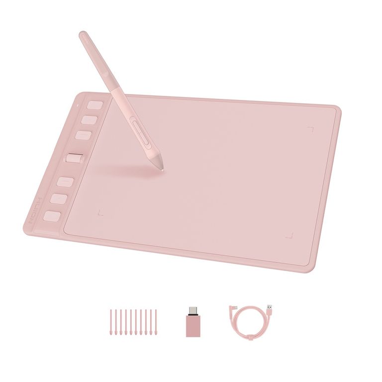 Tableta Gráfica Inspiroy 2 S H641P Rosa
