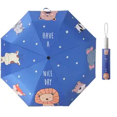 TIOZONEY - Paraguas para niños totalmente automáticos