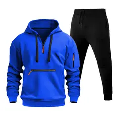 TIOZONEY - 2pcs Traje de invierno para hombres