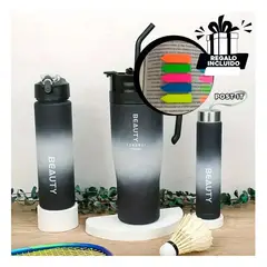 GENERICO - Bebetodo Set de 3 para Gimnasio Negro Y+Post-it Adhesivos