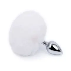 GENERICO - Plug cola de Conejo 7.2 x 2.8cm