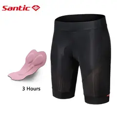 SANTIC - SHORT DE CICLISMO DAMA BAND