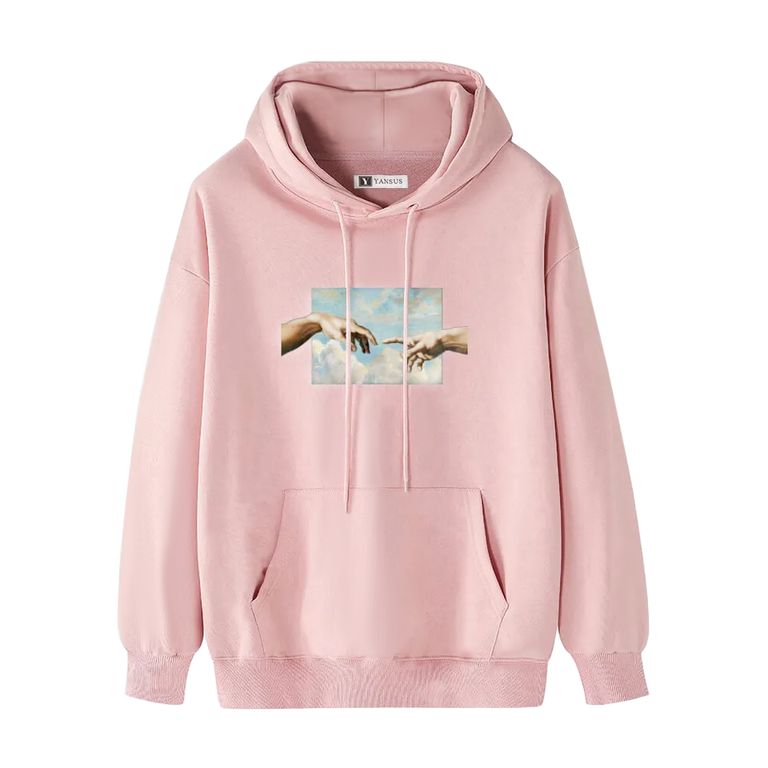 Polera Hombre Rosado Estampado