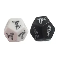 GENERICO - Dados Eróticos de 12 posiciones para hacer el amor