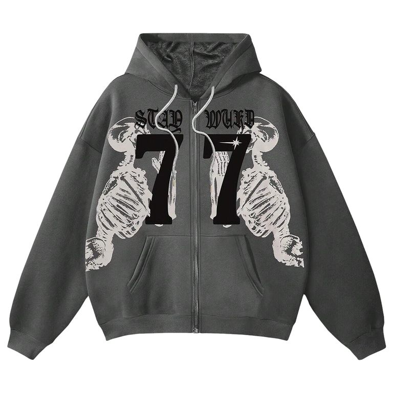 Polera Casaca Hombre Esqueleto