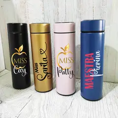 M MATIX SHOP - Matix - Regalos Personalizados Dia del Maestro - Termo con Nombre