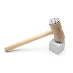 GENERICO - Martillo Doble Cara para Ablandar Carne de Madera