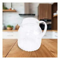 GENERICO - Pack4 Recipiente de Cristal con Tapa en Transparente