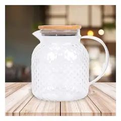 GENERICO - Pack4 Recipiente con Tapon de Madera Y+Papel de Regalo