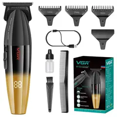 GENERICO - Cortadora Vgr Salon Series V-906 Color Negro Y Dorado