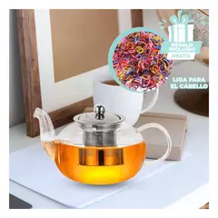 GENERICO - Pack6 Tetera de Cocina F064B Resistente Y+Ligas de Regalo