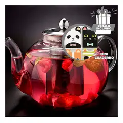 GENERICO - Tetera de 900ML para Infusiones Solido Y+Regalo Agendita