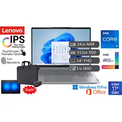 LENOVO - Laptop ThinkBook 14 G2 ITL I7 11va 24GB 512GB 1TB HDD REACONDICIONADA 1 AÑO GARANTÍA + COOLER