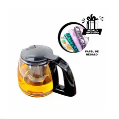 GENERICO - Pack12 Jarra de Vidrio para Cocina 2L Y+Papel de Regalo