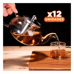 GENERICO - Pack12 Infusor Funcional de 900ml Y+Regalo Stickers