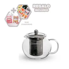 GENERICO - Tetera de 800ML para Infusiones Solido Y+Regalo Agendita