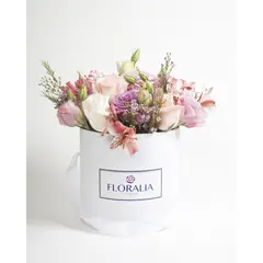 FLORALIA - Arreglo de flores - Pensamiento Mix Silvestre Chica - Rosas