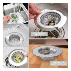 GENERICO - Pack4 Rejilla de Residuos Y+Banderitas Adhesivas