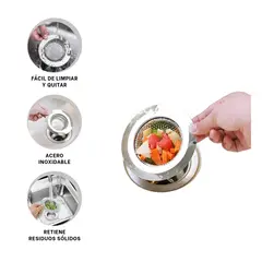 GENERICO - Pack2 Rejilla Maya Inoxidable Grifo 54cm Y+Regalo Agendita