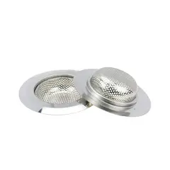 GENERICO - Rejilla de Acero Inoxidable Filtradora de Caño 9cm