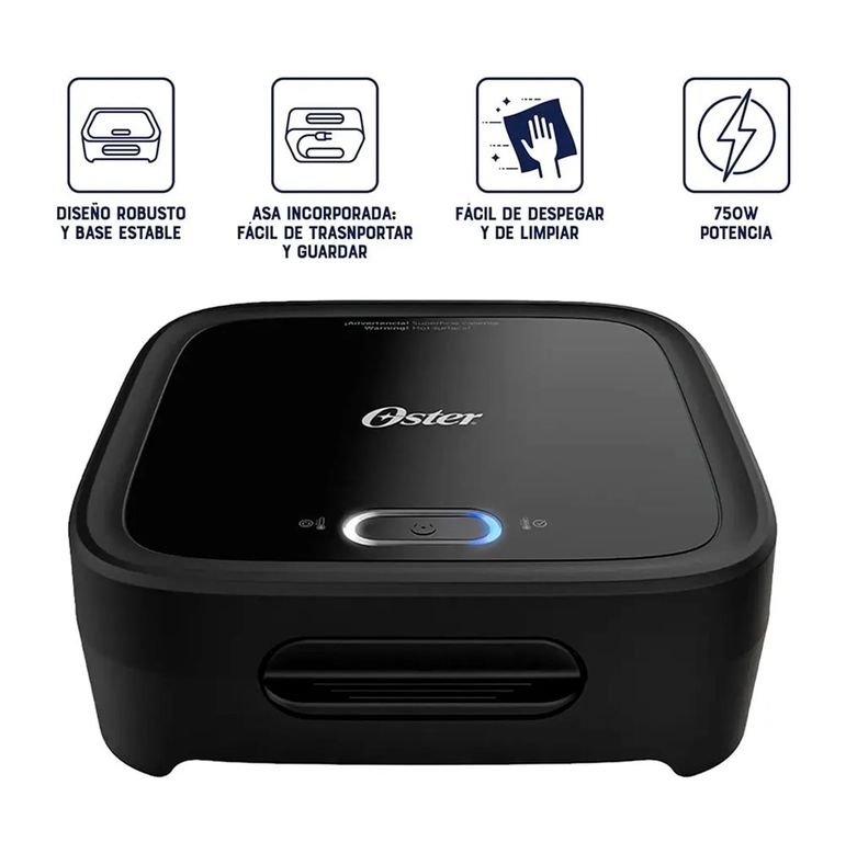 SANDWICHERA PLATOS HONDOS CKSTSM400 NEGRO
