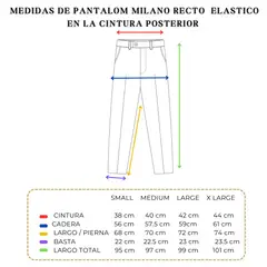 J JERAOUS - PANTALOM JERAOUS MILANO RECTO PRESSTO Beige